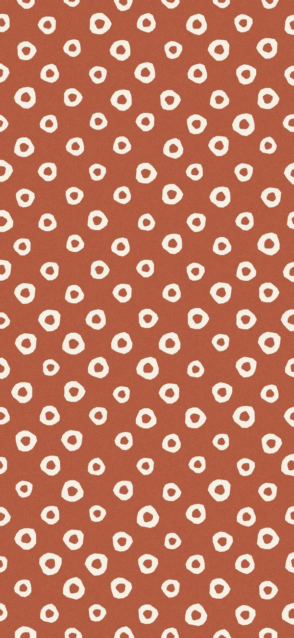 Bandhani wallpaper (Terracotta)