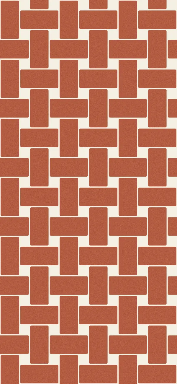 Basket Weave wallpaper (Terracotta)