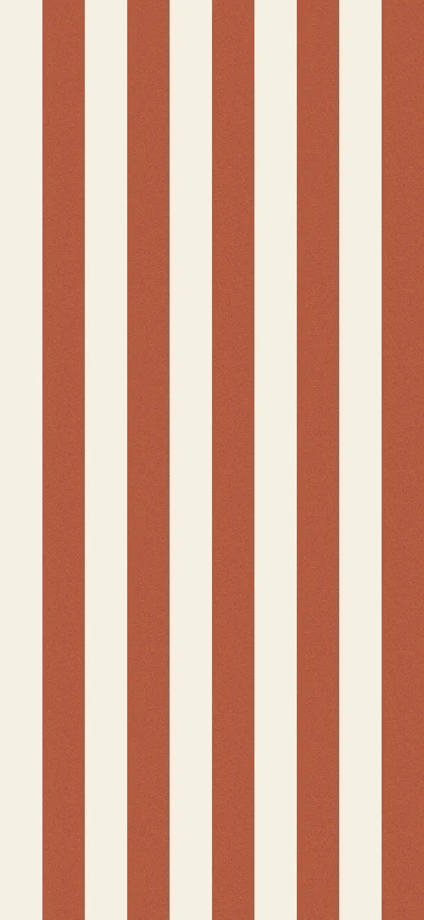 Bengal Stripe wallpaper (Terracotta)
