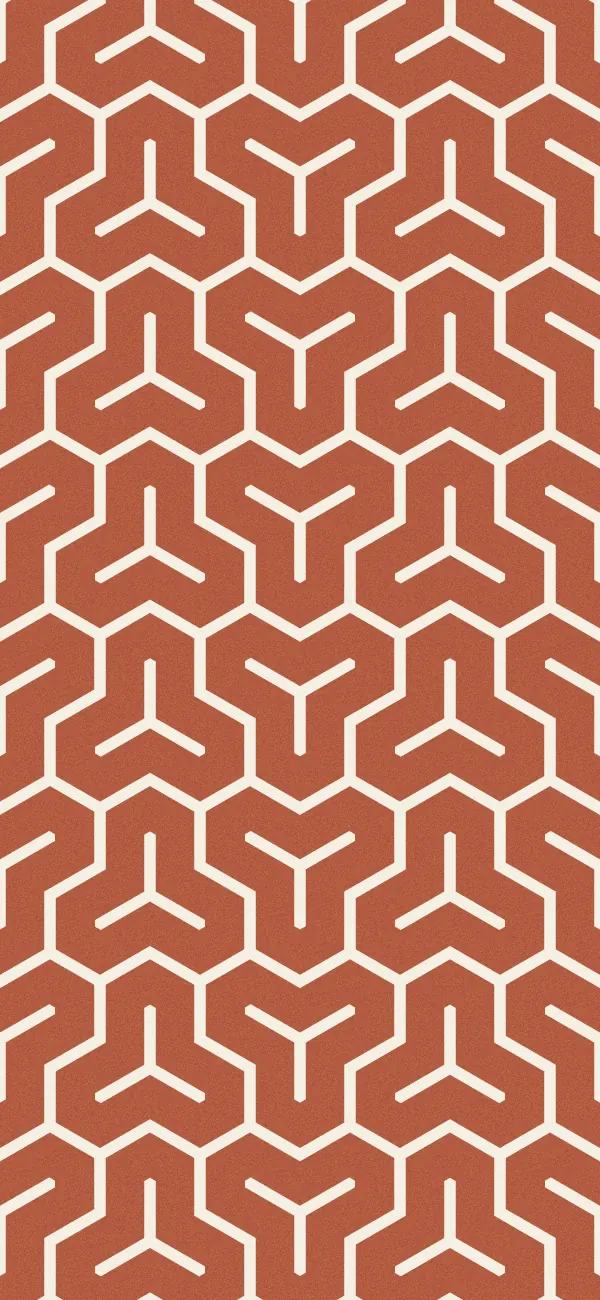 Bishamon Kikko wallpaper (Terracotta)