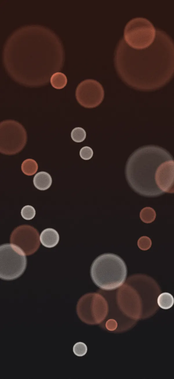 Bokeh wallpaper (Terracotta)
