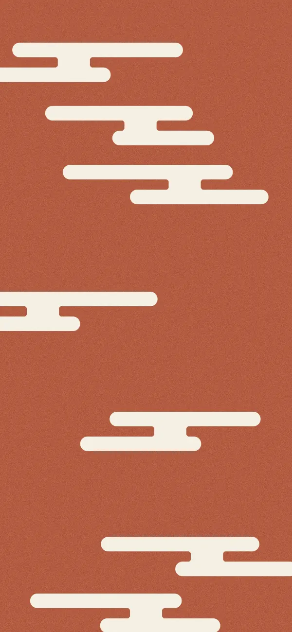 Egasumi wallpaper (Terracotta)