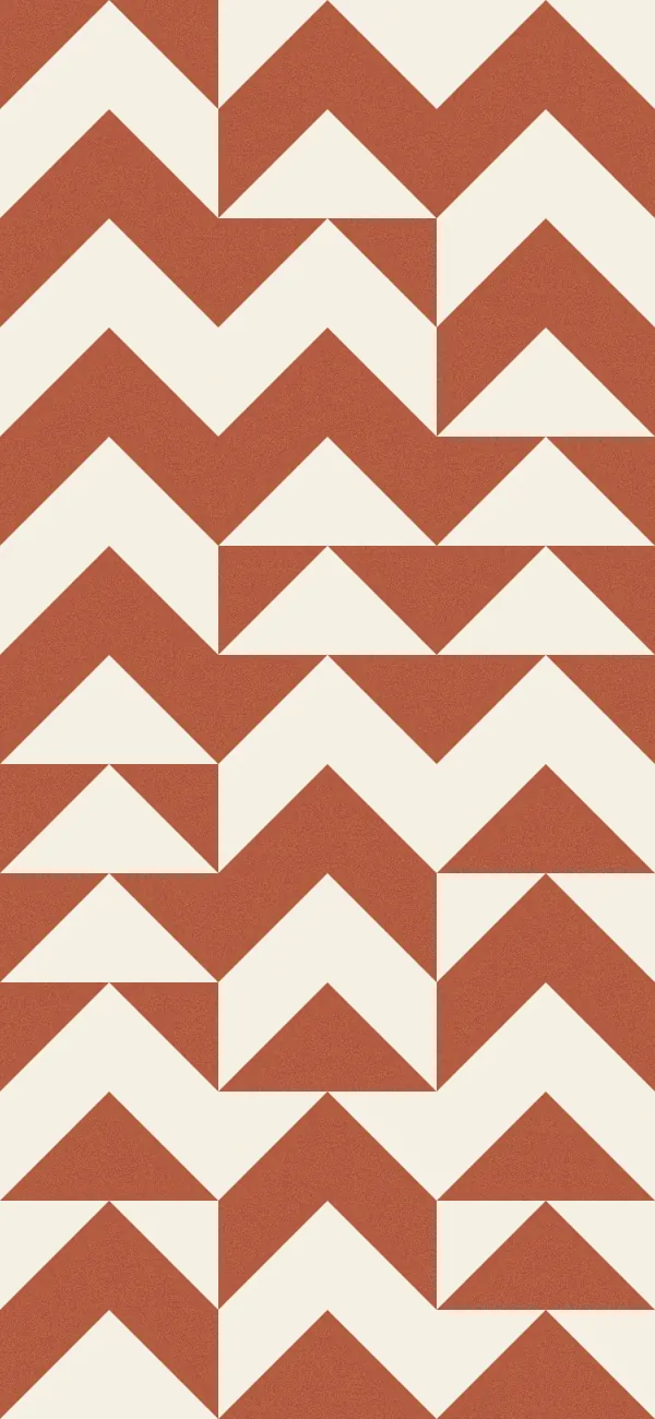 Flying Geese wallpaper (Terracotta)