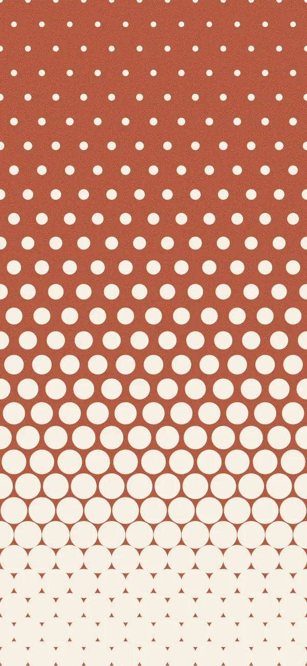 Halftone wallpaper (Terracotta)