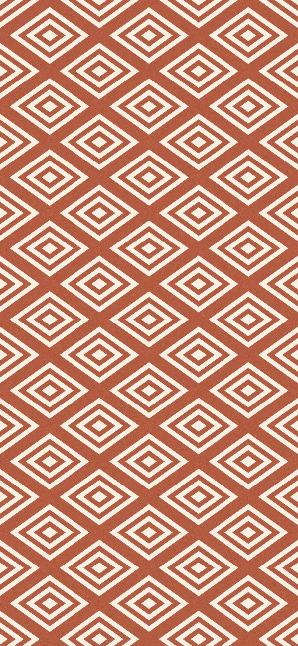 Ireko Bishi wallpaper (Terracotta)