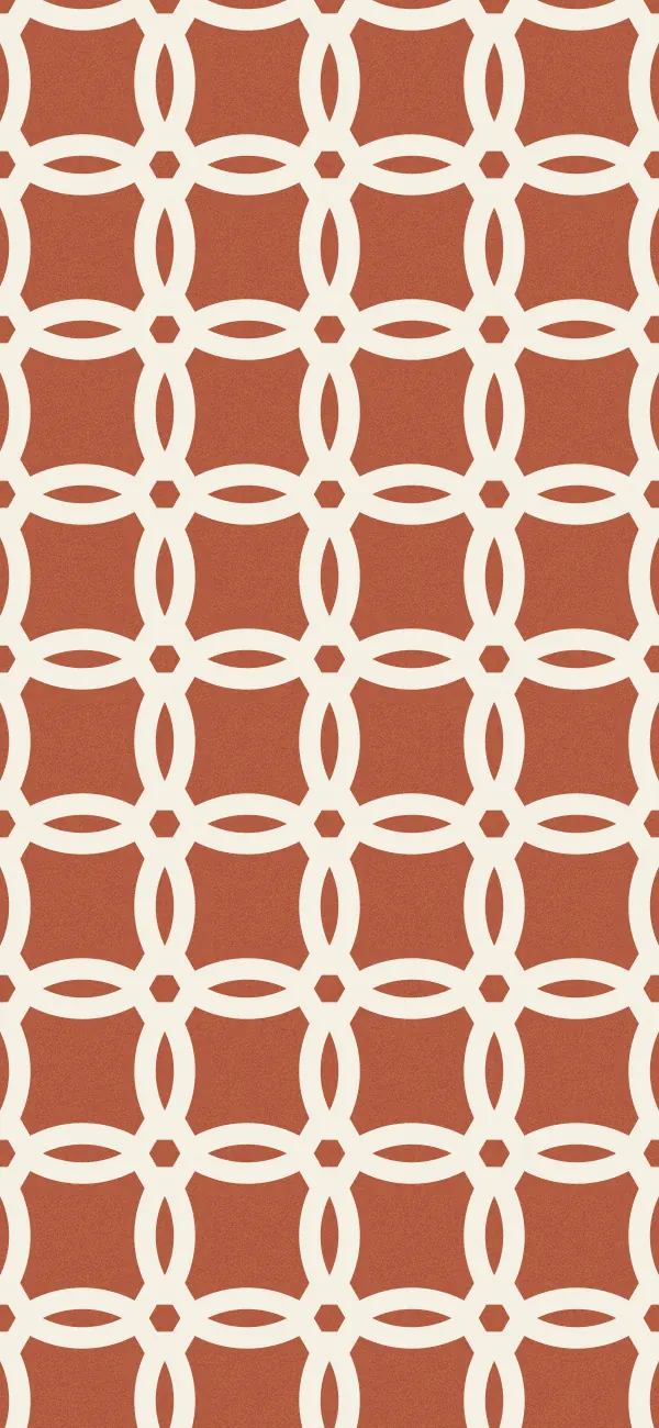 Jali wallpaper (Terracotta)