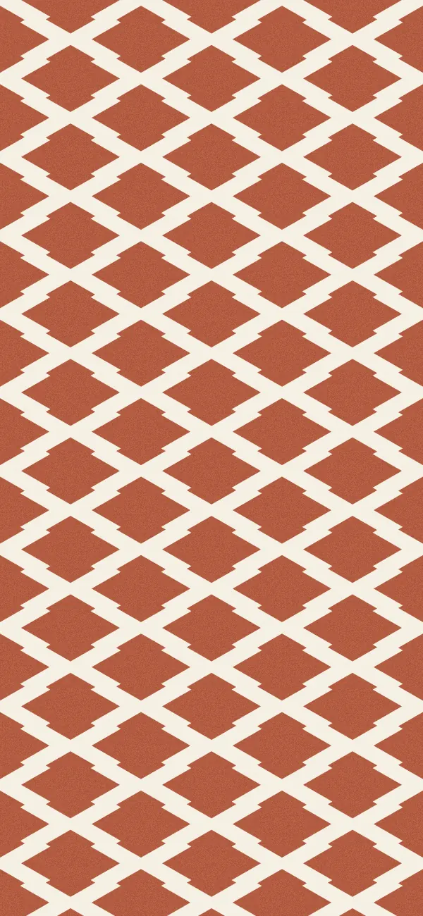 Matsukawa Bishi wallpaper (Terracotta)