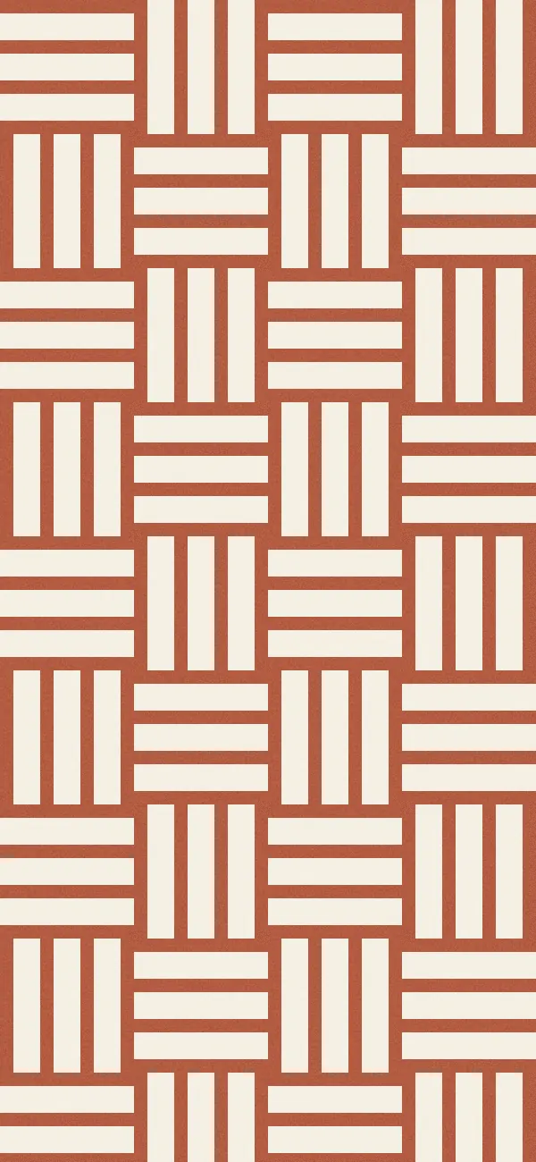 Mitsukuzushi wallpaper (Terracotta)