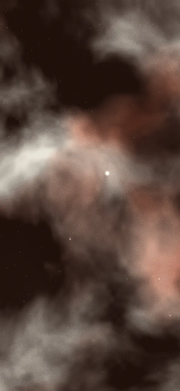 Nebula wallpaper (Terracotta)