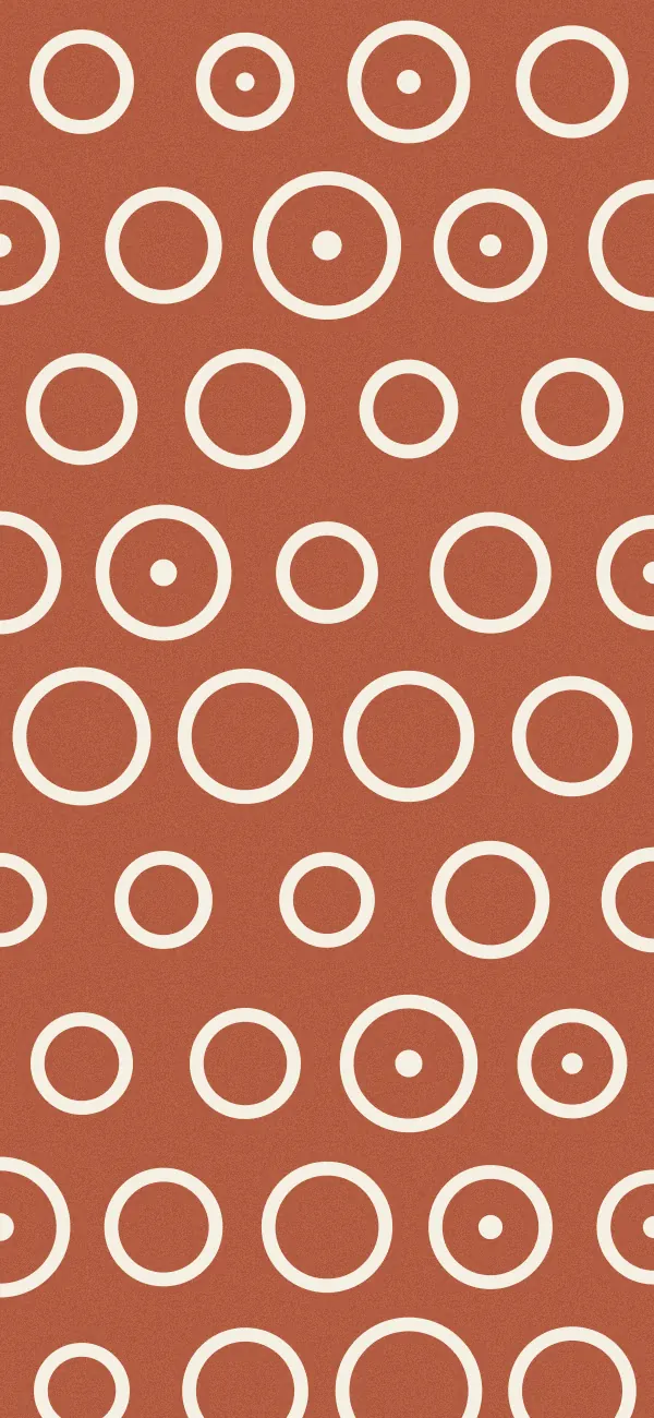 Ring wallpaper (Terracotta)