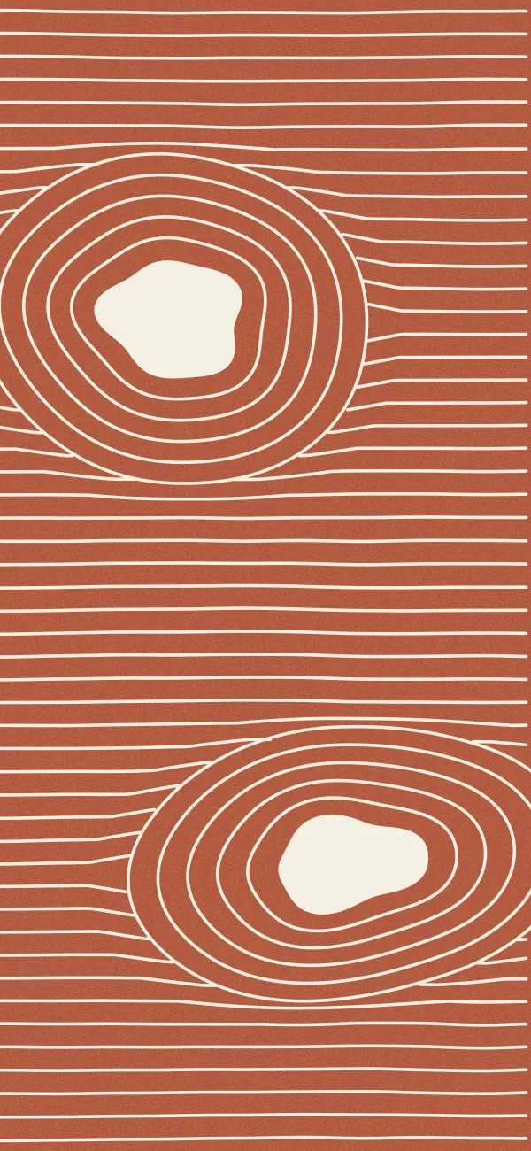 Samon wallpaper (Terracotta)