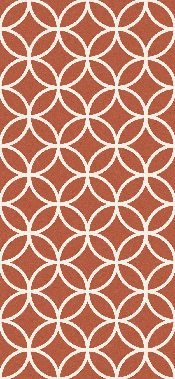 Shippo wallpaper (Terracotta)