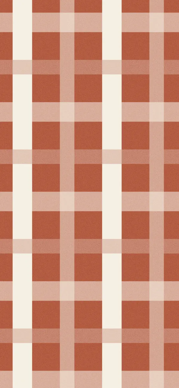 Tartan wallpaper (Terracotta)