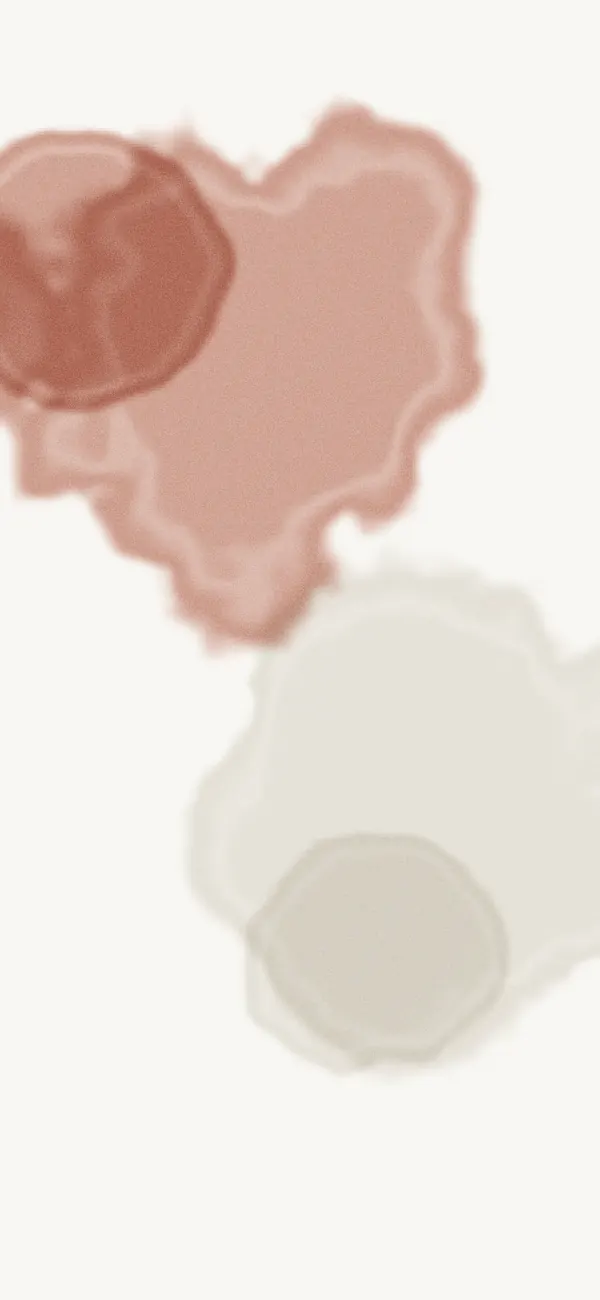 Watercolor Bleed wallpaper (Terracotta)