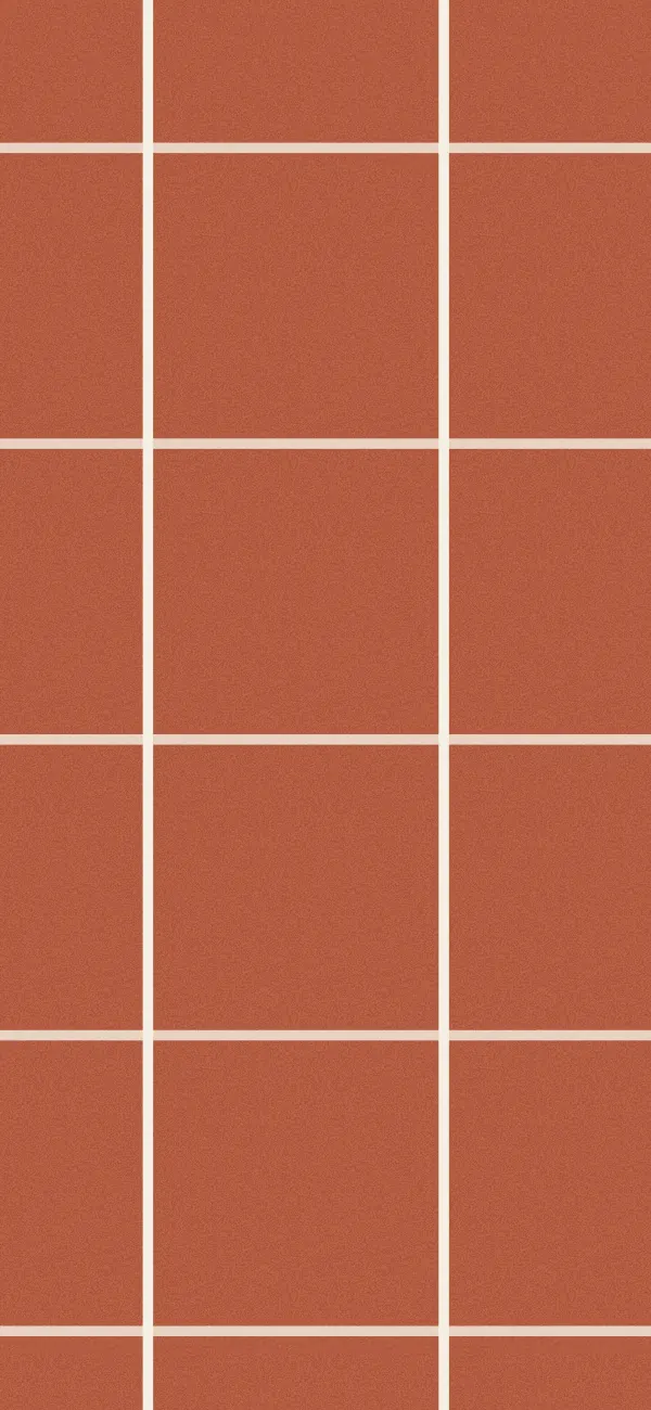 Windowpane wallpaper (Terracotta)