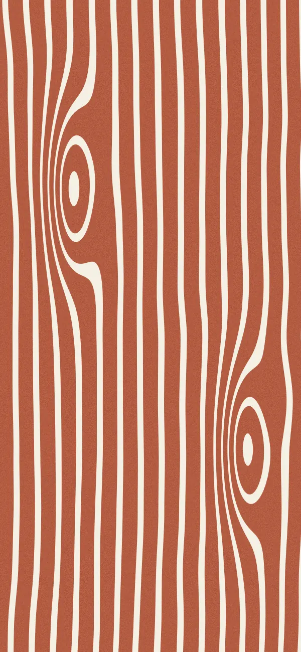 Wood Grain wallpaper (Terracotta)