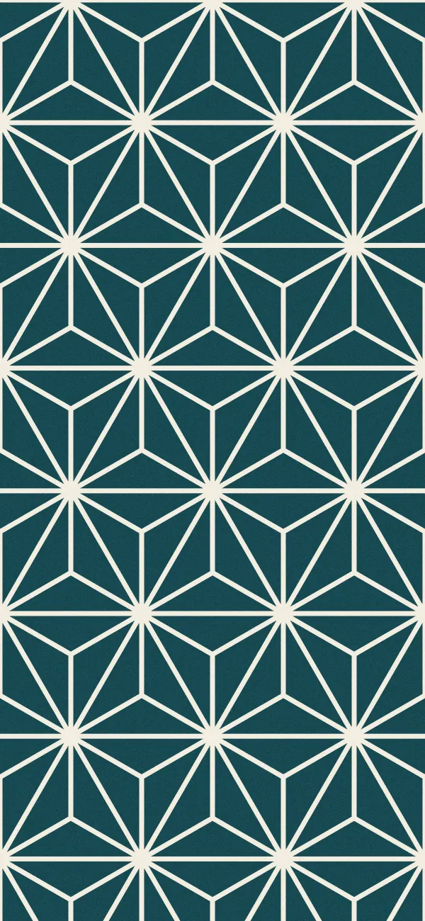 Asanoha wallpaper (Polychrome)