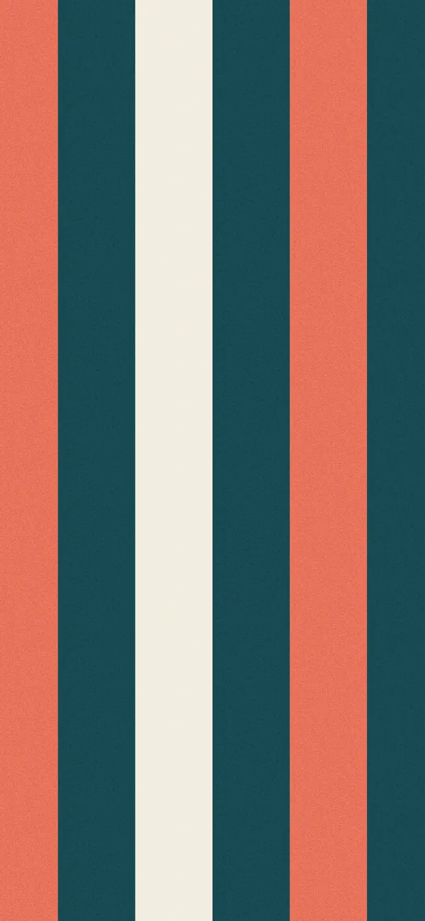 Awning Stripe wallpaper (Polychrome)