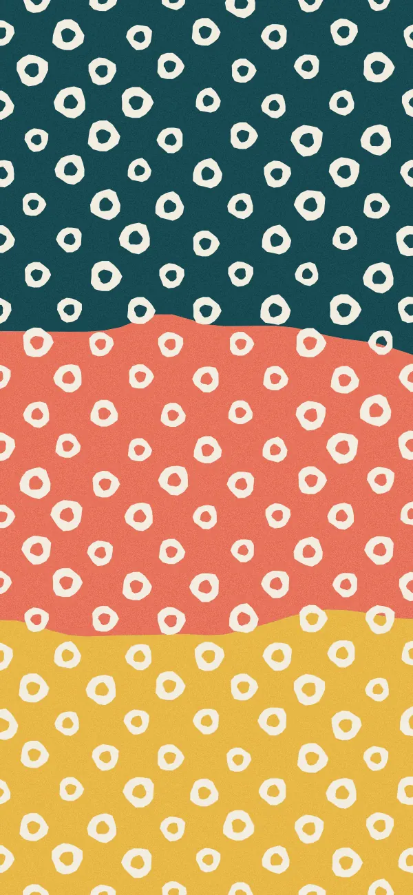 Bandhani wallpaper (Polychrome)