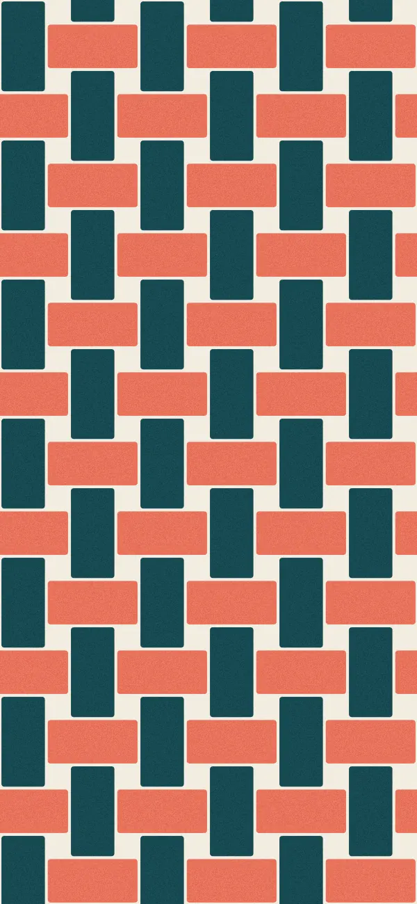 Basket Weave wallpaper (Polychrome)