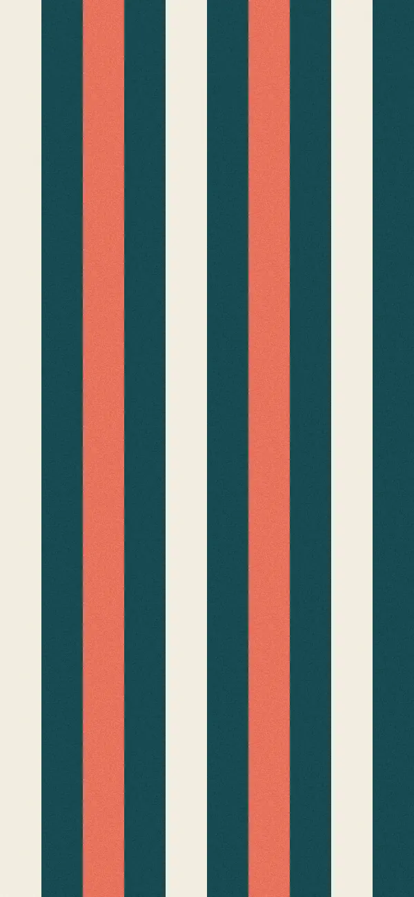 Bengal Stripe wallpaper (Polychrome)