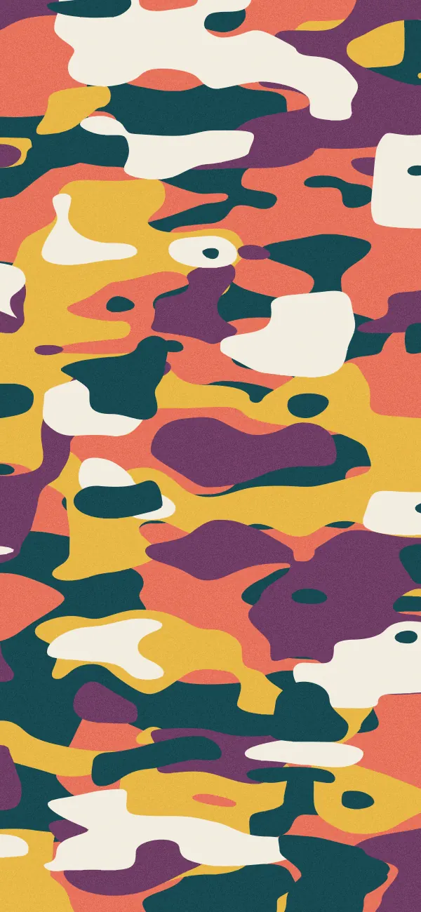 Camouflage wallpaper (Polychrome)