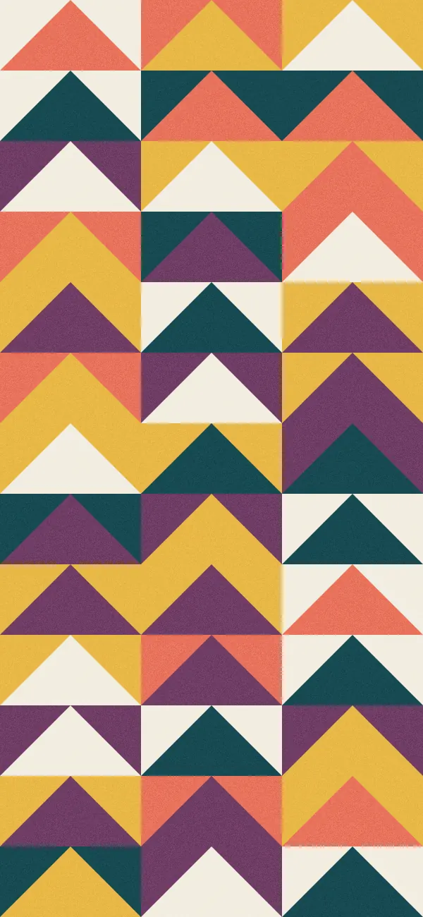 Flying Geese wallpaper (Polychrome)