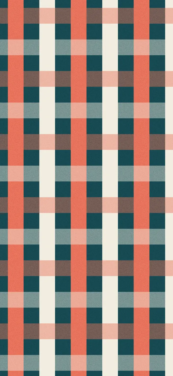 Gingham wallpaper (Polychrome)