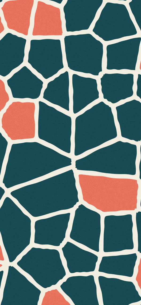 Giraffe wallpaper (Polychrome)