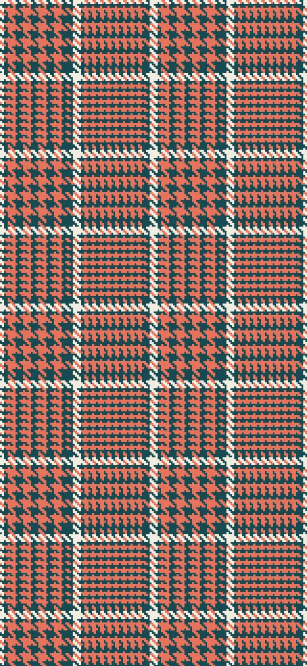 Glen Check wallpaper (Polychrome)