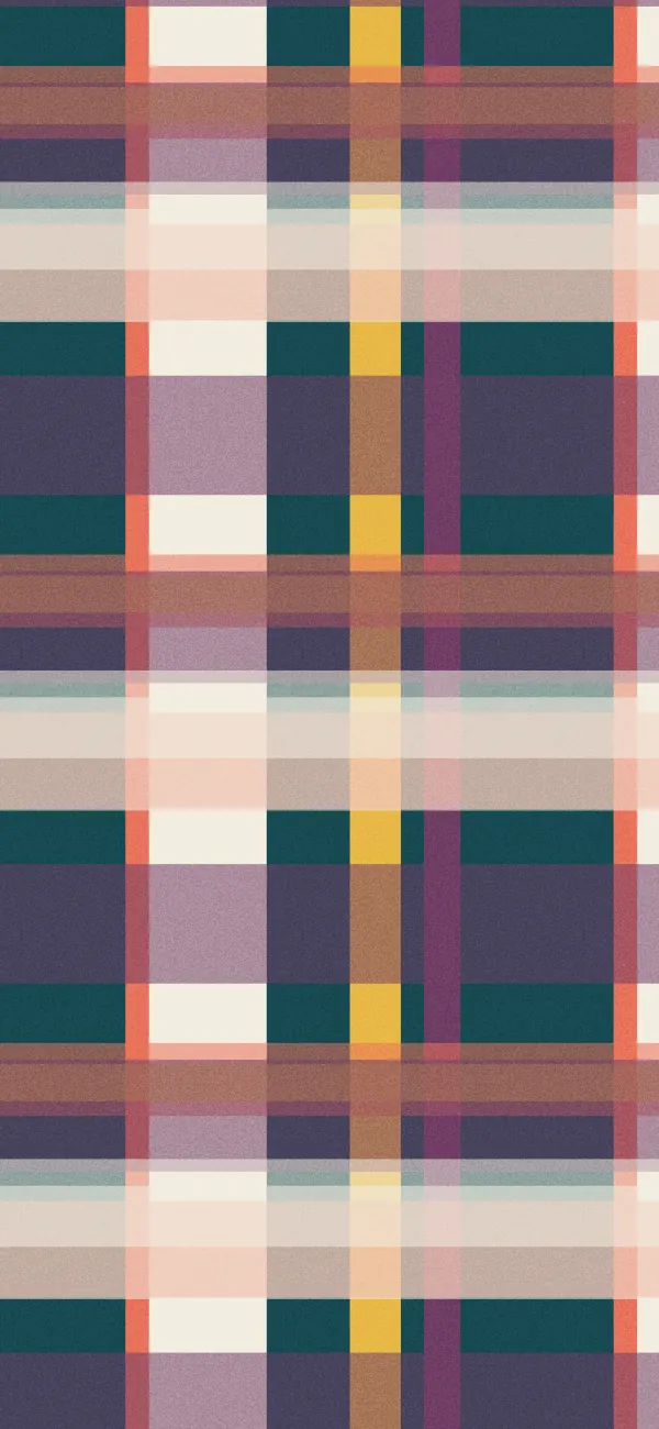 Madras Check wallpaper (Polychrome)