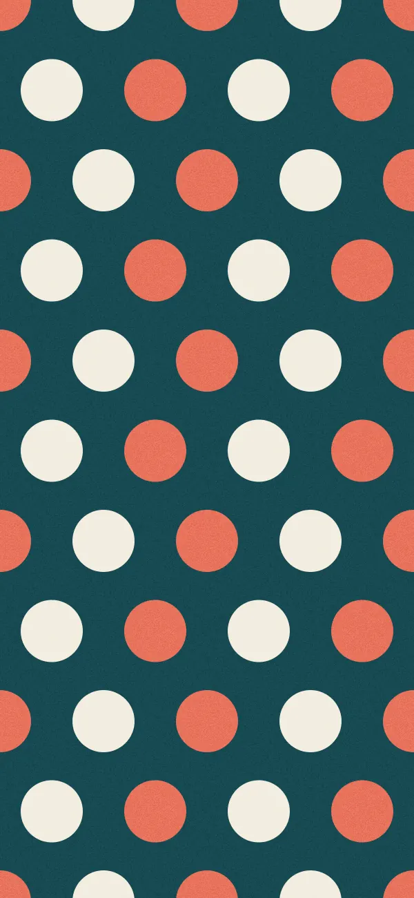 Polka Dot wallpaper (Polychrome)