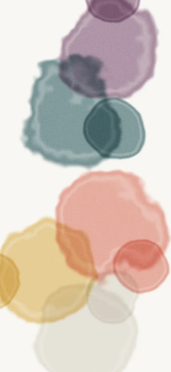 Watercolor Bleed wallpaper (Polychrome)