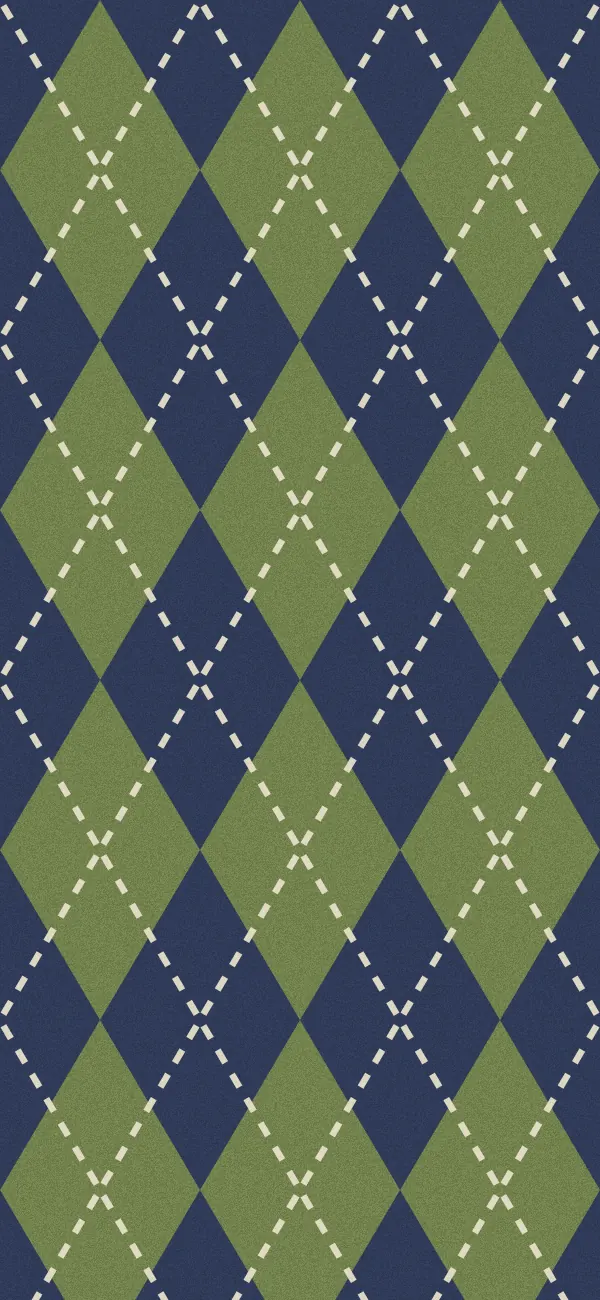 Argyle wallpaper (Olive)