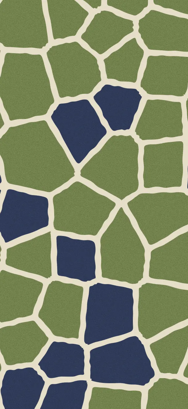 Giraffe wallpaper (Olive)