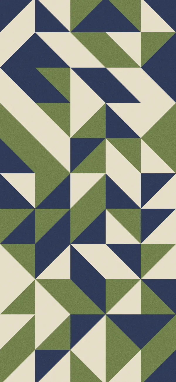 Half Square wallpaper (Olive)