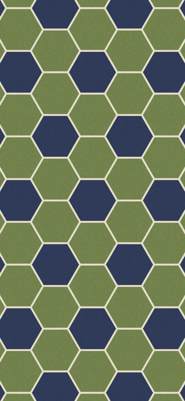 Honeycomb wallpaper (Olive)