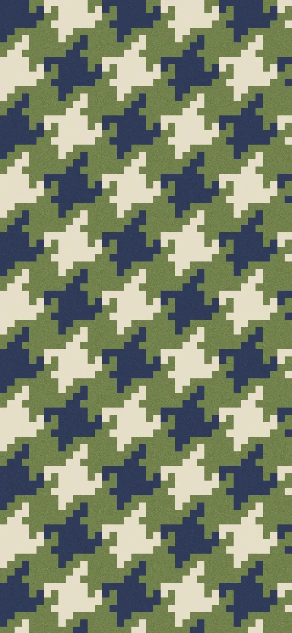 Houndstooth wallpaper (Olive)