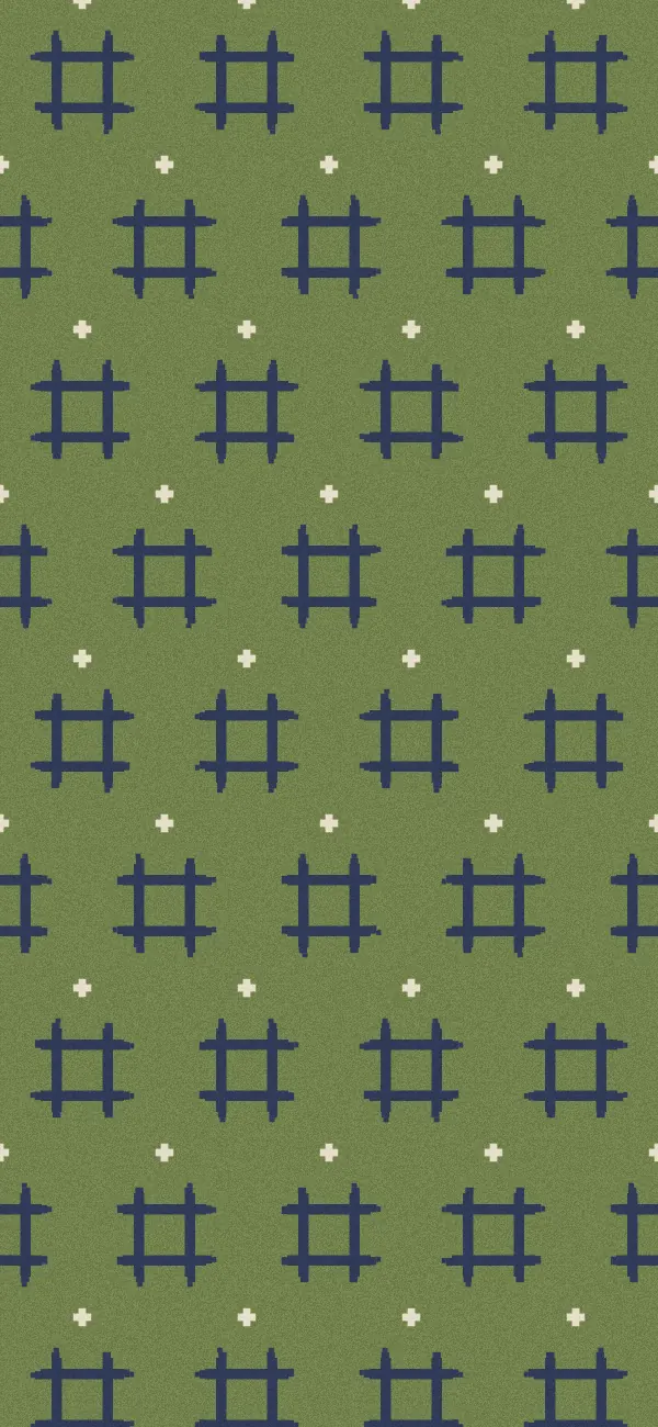 Igeta Kasuri wallpaper (Olive)