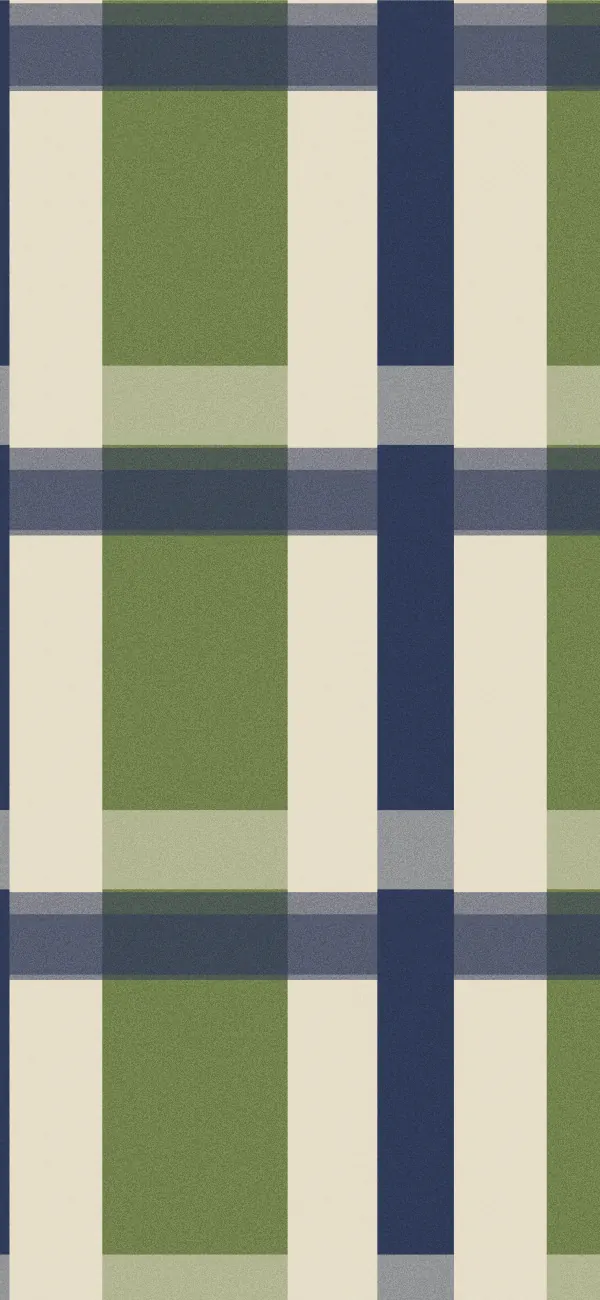 Madras Check wallpaper (Olive)