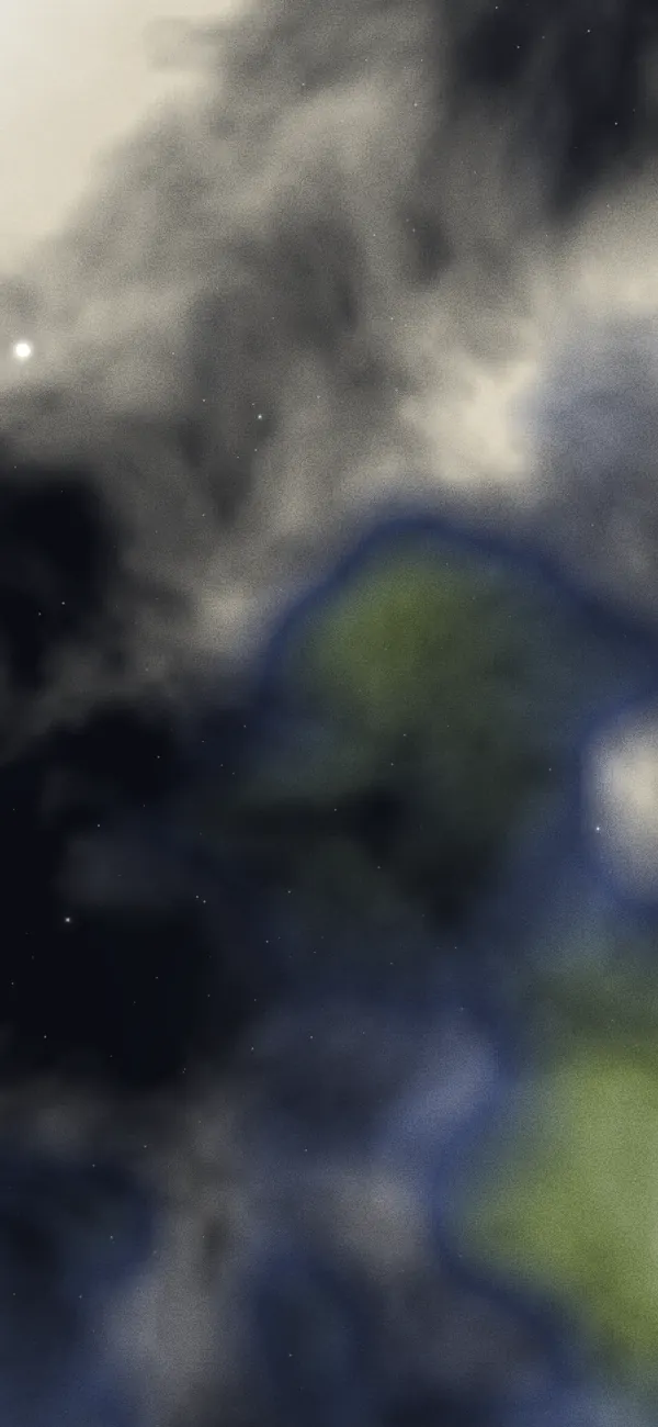 Nebula wallpaper (Olive)