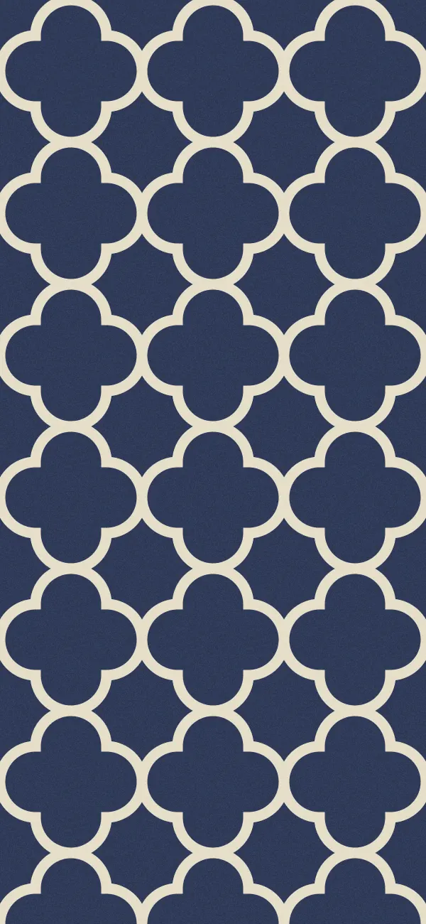 Quatrefoil wallpaper (Olive)