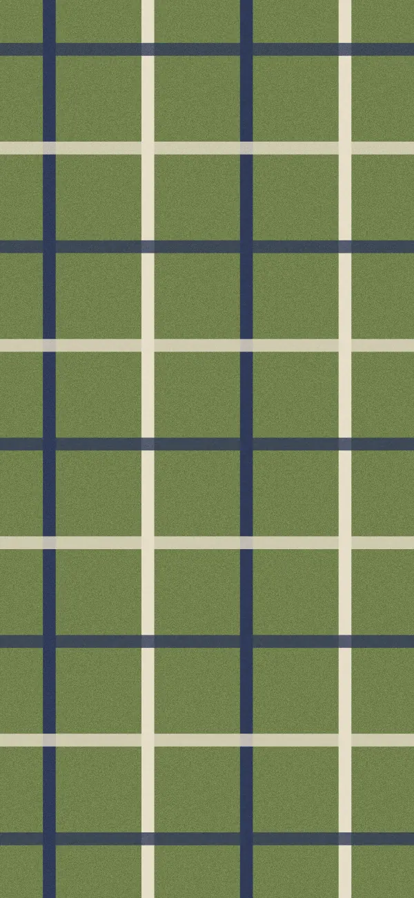 Tattersall wallpaper (Olive)